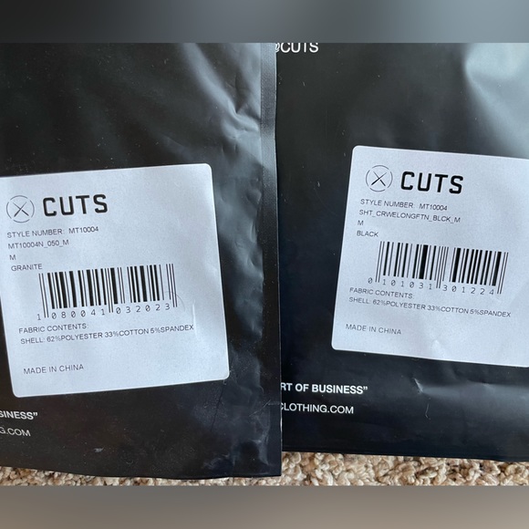 Men’s Cuts shirts size M bundle NWT - Picture 6 of 6